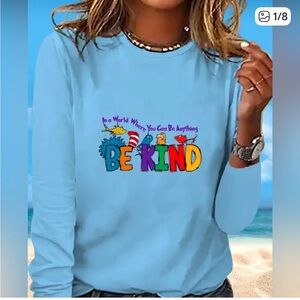 NEW! INSPIRATIONAL ALPHABET T-SHIRT “BE KIND”